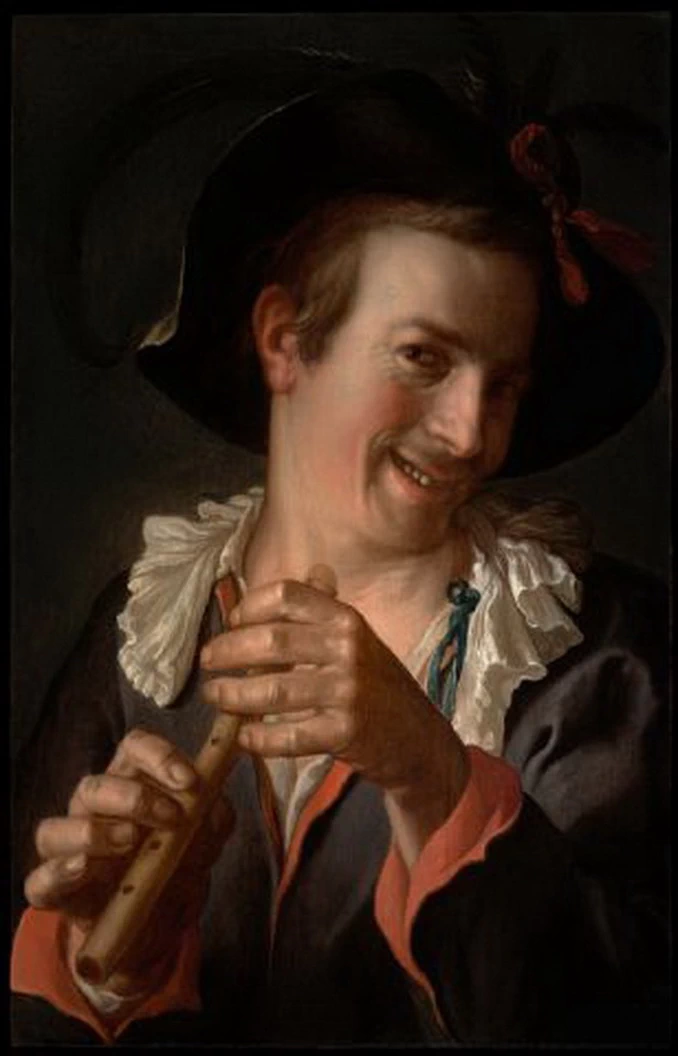 Suonatore di flauto - Noortman, Maastricht